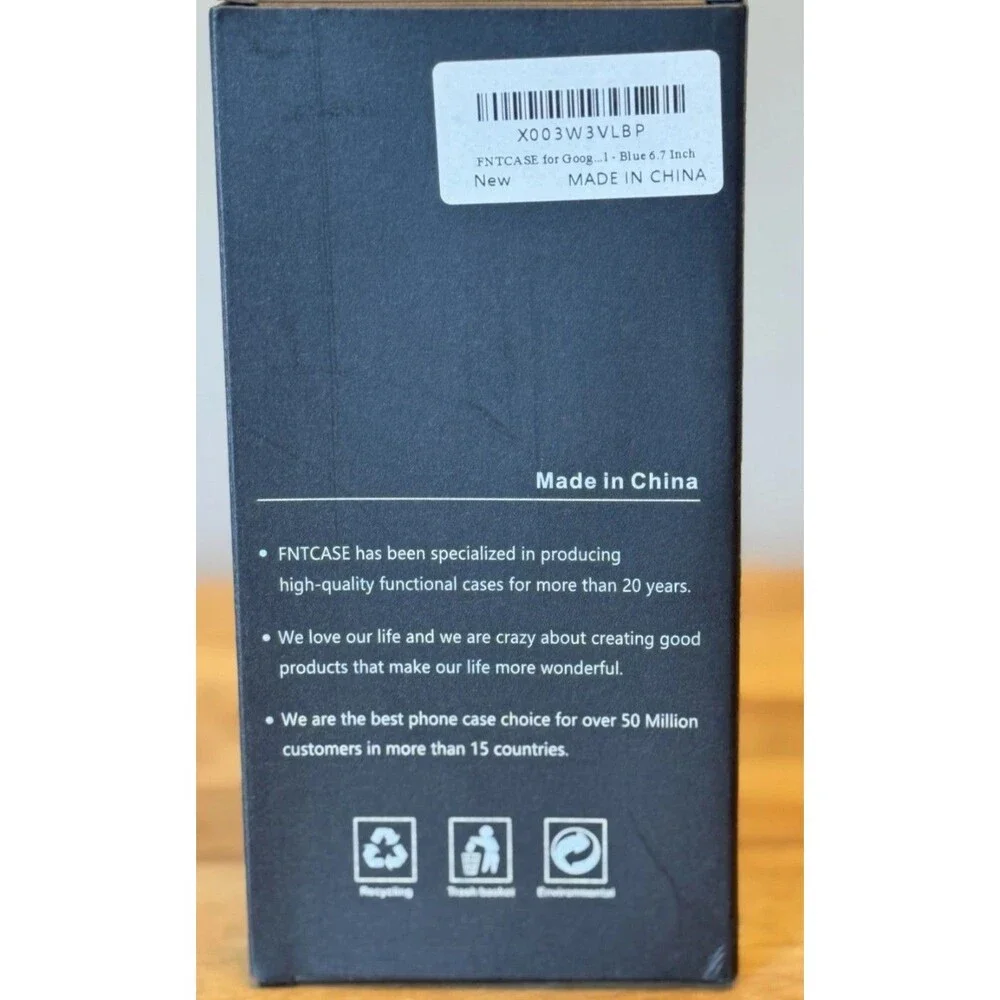 4 PACK BRAND NEW FNTCASE FOR GOOGLE PIXEL 8 PRO BUILT IN STAND MILITARY Blue